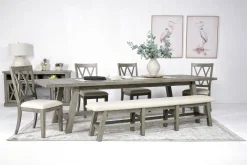 Mor Furniture Dining Tables|Telluride Dining Table In Driftwood