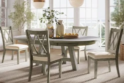 Mor Furniture Round Dining Tables|Dining Tables|Telluride Round Dining Table In Driftwood