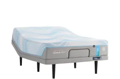 Mor Furniture Foundation & Mattress Sets|Tempur-Pedic® Activebreeze® Ii Medium Hybrid Mattress & Ergo Pro Smart Air Adjustable Foundation, Twin Xl