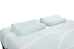 Mor Furniture Pillows|Tempur-Pedic Breeze Pro-Hi Cooling Pillow In White, Eastern King
