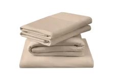 Mor Furniture Sheets & Pillowcases|Sheets & Pillowcases|Tempur-Pedic Breeze Sheets In Sleepy Blue, Twin