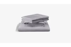 Mor Furniture Sheets & Pillowcases|Sheets & Pillowcases|Tempur-Pedic Classic Cotton Sheets In Sandstone, Twin