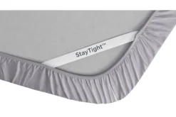 Mor Furniture Sheets & Pillowcases|Sheets & Pillowcases|Tempur-Pedic Luxe Egyptian Sheets In Silver Mist, Twin