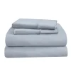 Mor Furniture Sheets & Pillowcases|Sheets & Pillowcases|Tempur-Pedic Pro Performance Sheets In Graphite, Twin