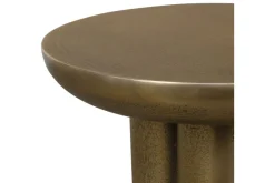 Mor Furniture Outdoor Accent Tables|Thorp Outdoor Round Accent Table In Bronze