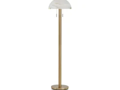 Mor Furniture Shop All Lighting & Lamps|Office Lighting|Tobbinsen Floor Lamp In Brass Finish
