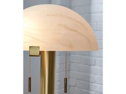 Mor Furniture Shop All Lighting & Lamps|Office Lighting|Tobbinsen Floor Lamp In Brass Finish
