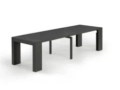 Mor Furniture Seating For 6|Transformer Table Dining Sets|Transformer Extendable Dining Table, 4 Chairs & Bench In Scandinavian Oak