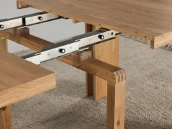 Mor Furniture Seating For 4|Transformer Table Dining Sets|Transformer Extendable Dining Table & 4 Chairs In Scandinavian Oak