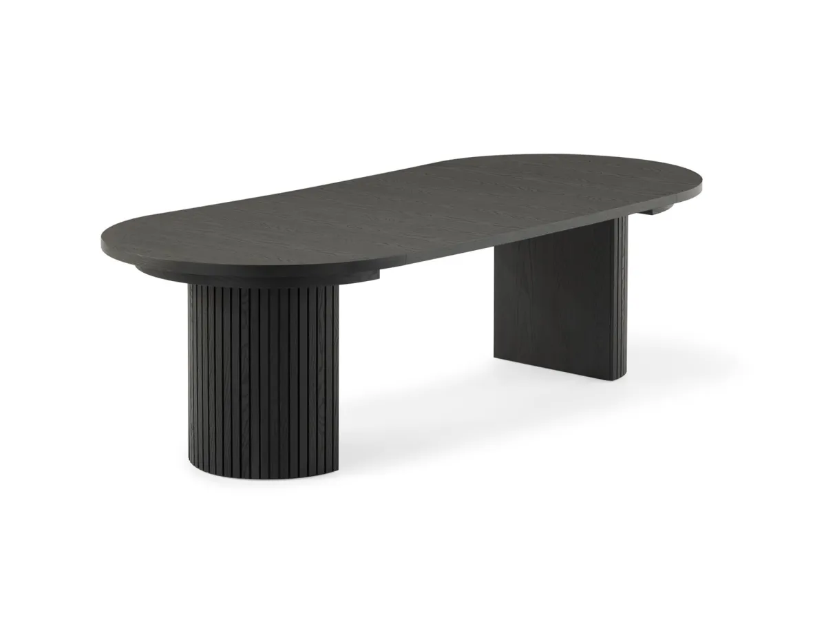 Mor Furniture Round Dining Tables|Dining Tables|Transformer Round Extendable Dining Table In Scandinavian Oak