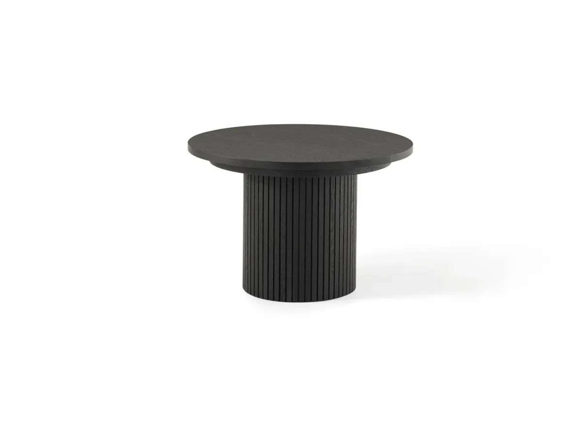 Mor Furniture Round Dining Tables|Dining Tables|Transformer Round Extendable Dining Table In Scandinavian Oak