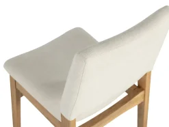 Mor Furniture Dining Chairs|Transformer Stackable Side Chair In Scandinavian Oak & Creamy