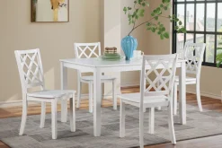 Mor Furniture Dining Chairs|Trellis Side Chair In White