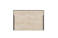 Mor Furniture Upholstered Beds|Beds|Tullia Upholstered Panel Bed In Pearl Line/Eco Stone, Queen