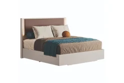 Mor Furniture Storage Beds|Upholstered Beds|Tullia Upholstered Panel Bed W/ Storage In Pearl Line/Eco Stone, Queen