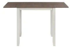 Mor Furniture Seating For 2|Dining Room Sets|Tuttle Dining Table & 2 Chairs In White