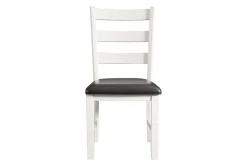 Mor Furniture Seating For 2|Dining Room Sets|Tuttle Dining Table & 2 Chairs In White