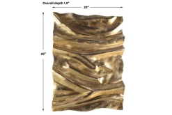 Mor Furniture Wall Art & Accents|Undulate Metal Wall Art