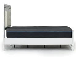 Mor Furniture Beds|Valentino Panel Bed In White, Twin