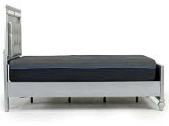 Mor Furniture Beds|Valentino Panel Bed In White, Twin