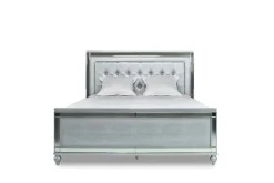 Mor Furniture Beds|Valentino Panel Bed In White, Twin