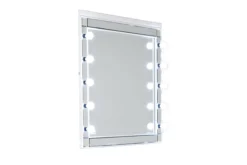 Mor Furniture Vanities & Mirrors|Valentino Vanity & Mirror In Silver