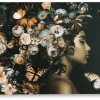 Mor Furniture Wall Art & Accents|Valfer Female W/ Floral Wall Art