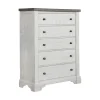 Mor Furniture Dressers & Chests|Valley Ridge Chest In White Gray Finish