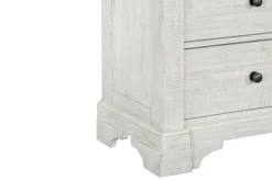 Mor Furniture Nightstands|Valley Ridge Nightstand In White Gray Finish