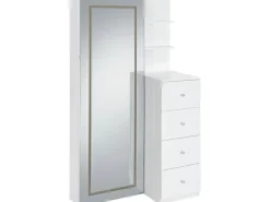 Mor Furniture Vanities & Mirrors|Vancouver Vanity & Mirror In White