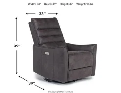 Mor Furniture Recliners|Vasco Power Recliner In Waldrup Mink
