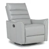 Mor Furniture Recliners|Vasco Recliner In Dallas Light Gray Leather