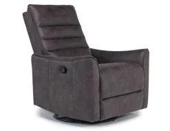 Mor Furniture Recliners|Vasco Recliner In Dallas Light Gray Leather
