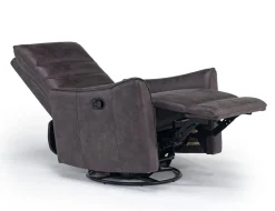 Mor Furniture Recliners|Vasco Recliner In Dallas Light Gray Leather