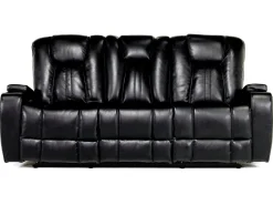 Mor Furniture Reclining Sofas|Sofas|Vega Reclining Sofa In Black