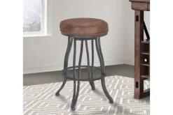 Mor Furniture Barstools|Ventura Bar Height Stool In Bandero Tobacco
