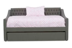 Mor Furniture Kids Beds & Bunk Beds|Veronica Daybed W/ Trundle In Gray, Twin