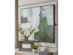 Mor Furniture Wall Art & Accents|Vinick Wall Art In Green/Gray/White