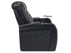 Mor Furniture Reclining Loveseats|Reclining Sofas|Viper 2 Power Loveseat In Black