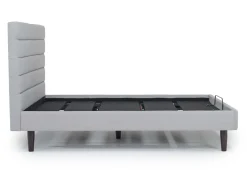 Mor Furniture Adjustable Foundations|Vista Upholstered Adjustable Foundation Bed In Charcoal, Full