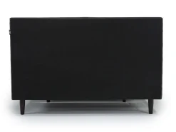 Mor Furniture Adjustable Foundations|Vista Upholstered Adjustable Foundation Bed In Charcoal, Full