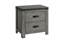 Mor Furniture Nightstands|Wade Nightstand In Gray