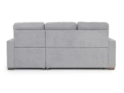Mor Furniture Sofas|Waitsfield Full Pullout Sofa Chaise In Gray, Left Facing