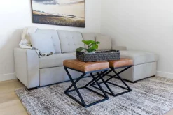 Mor Furniture Sofas|Waitsfield Full Pullout Sofa Chaise In Gray, Left Facing