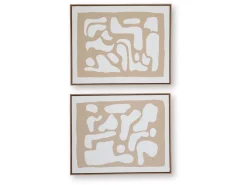 Mor Furniture Wall Art & Accents|Waldett Abstract Wall Art, Set Of 2