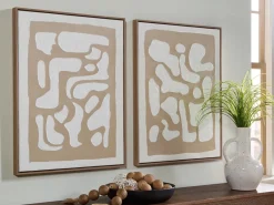 Mor Furniture Wall Art & Accents|Waldett Abstract Wall Art, Set Of 2