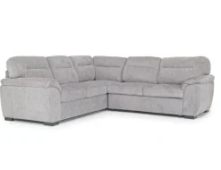 Mor Furniture Sleeper Sofas|Sectionals|Wanda Full Tux Sleeper Sectional W/ Storage In Gray, Right Facing
