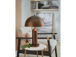 Mor Furniture Shop All Lighting & Lamps|Office Lighting|Wendfield Table Lamp In Antique Copper
