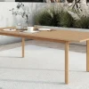 Mor Furniture Outdoor Dining Sets|Wesley Outdoor Dining Table & 4 Chairs In White/Natural