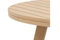 Mor Furniture Outdoor Accent Tables|Wesley Outdoor Round End Table In Natural